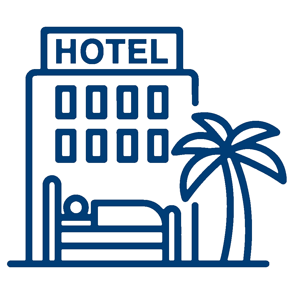 Hospitality Icon Blue