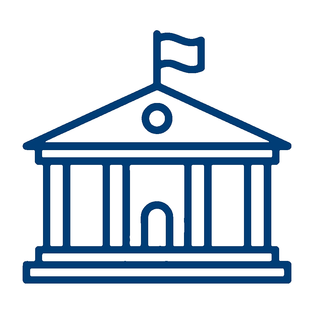 Local Authorities Icon Blue